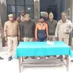 Wanted accused arrested in connection with robbery incident with gas agency cashier, goods looted in the incident recovered