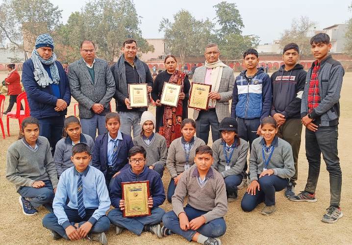 Scout guide team of Palwal district was honored