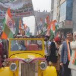 Braj Traffic and Environment Public Awareness Committee Raji Uttar Pradesh took out a rally inspired by traffic rules on Republic Day.