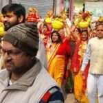 Kalash Yatra taken out for installation of idol