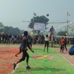 Organization of two-day volleyball competition