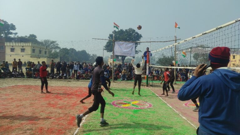 Organization of two-day volleyball competition