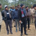 ADM inspected the proposed land for Kanha Gaushala