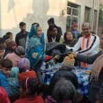 Kunwar Satyendra Singh Patel distributed blankets among the poor